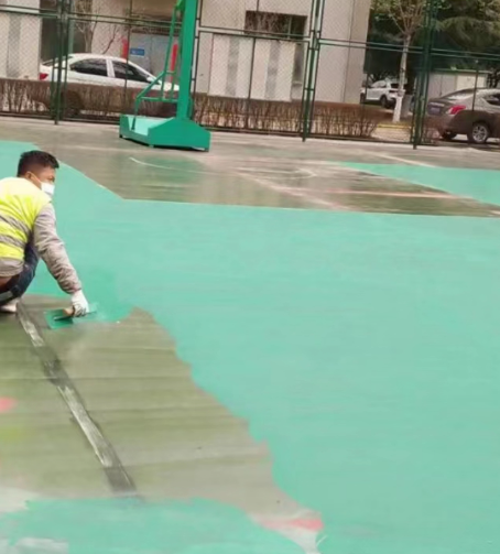 楚雄球场地面翻新